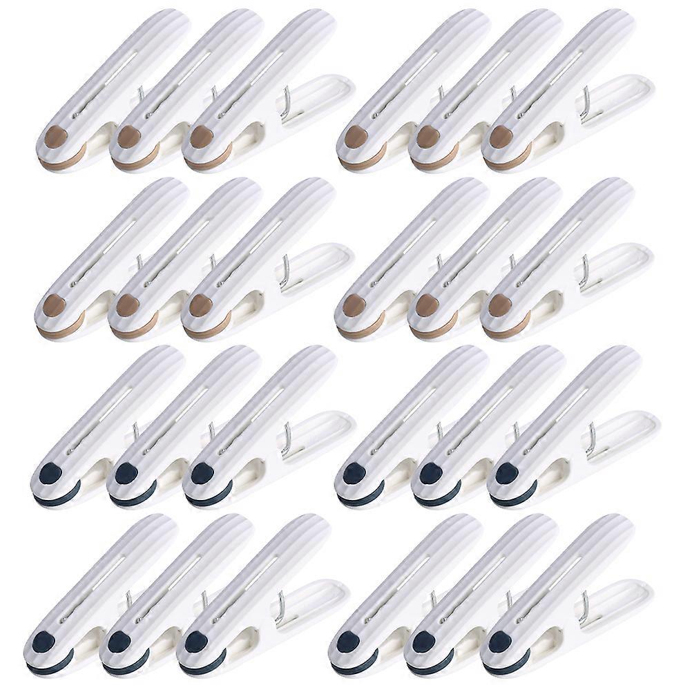 Windproof Quilt Clips Plastic Multipurpose Bed Sheet Hanging Clips 96Pcs