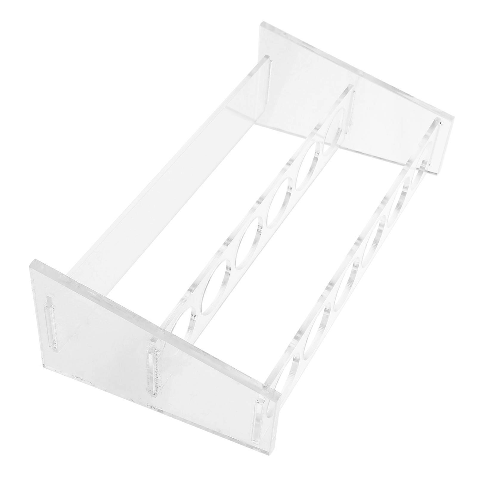 Sampling Tube Storage Rack for Laboratory Acrylic with 4Pcs Holder