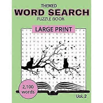 Thema Woord Zoeken Puzzel Boek Vol. 2