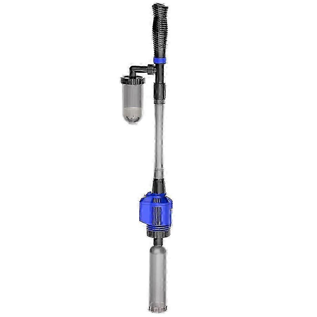 Automatic Aquarium Cleaner with Sponge Filter Sludge Extractor Stool Filter