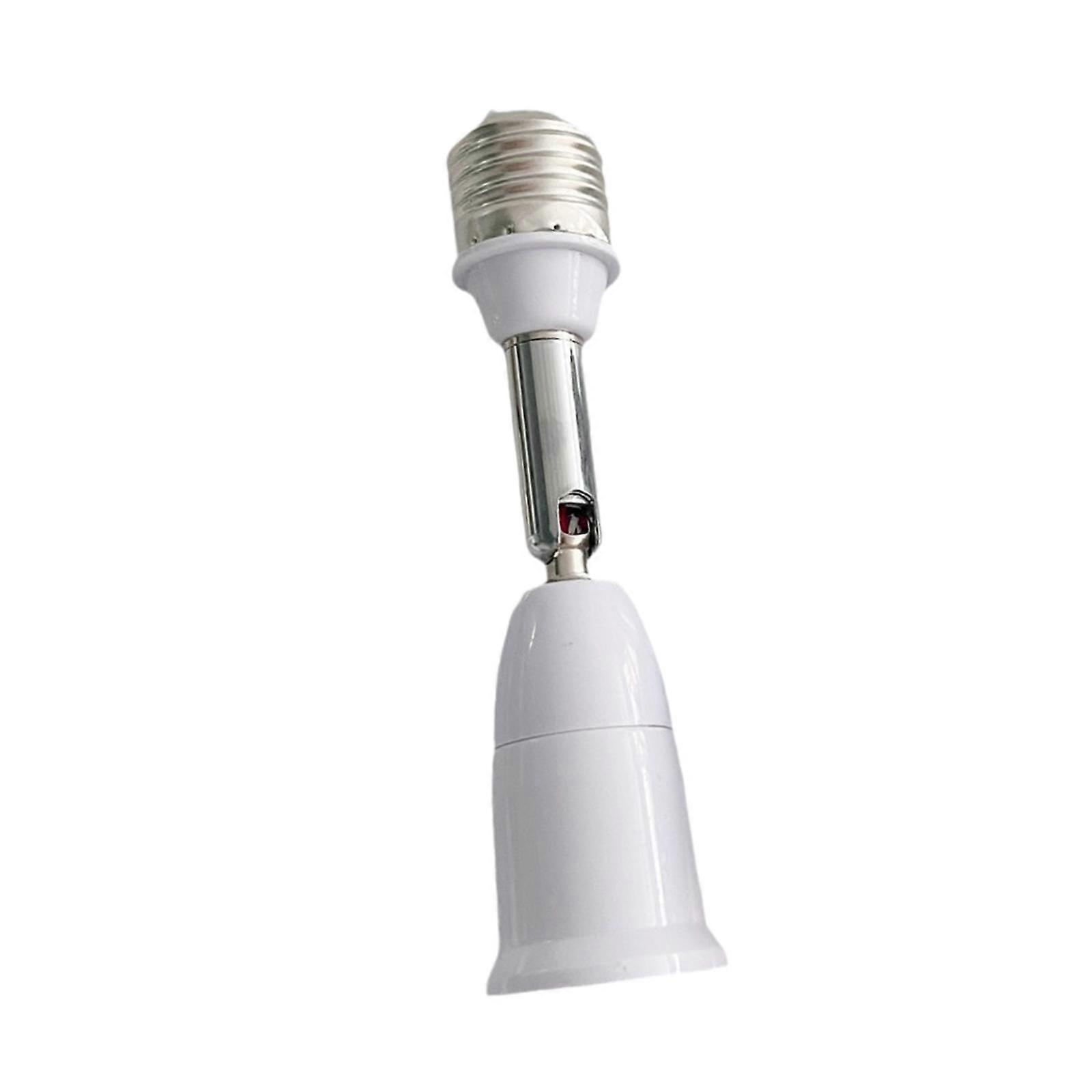 E27 Light Socket Extender Rotatable Compact Premium Bulb Holder Replacement