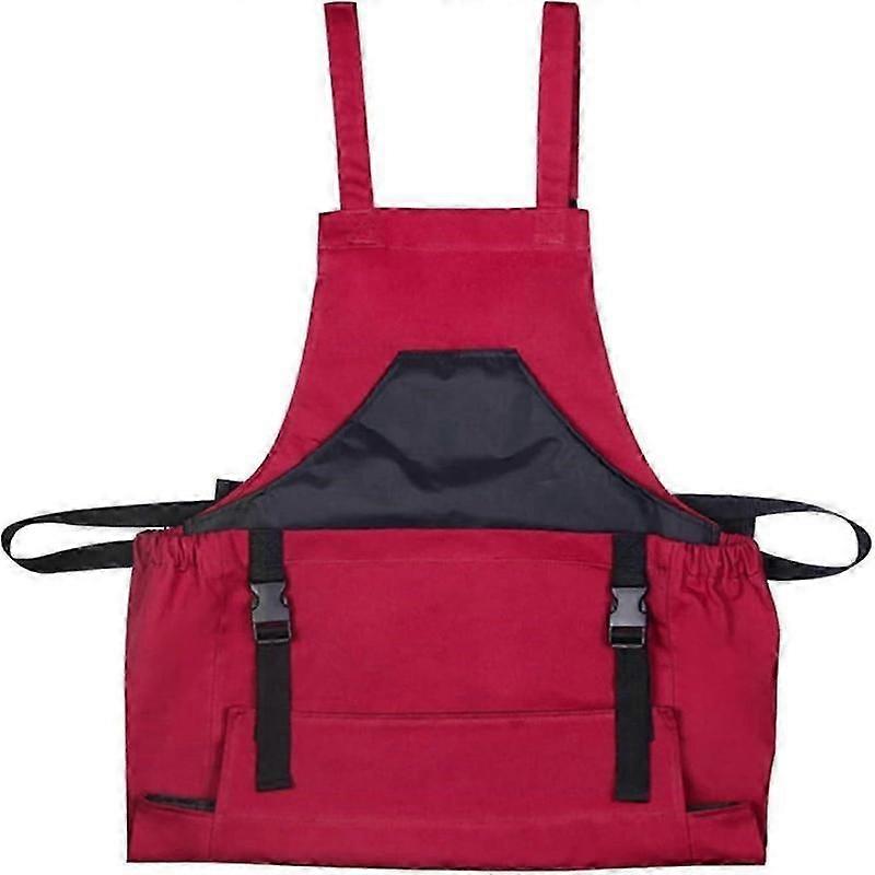 Quick release garden bag for efficient fruit harvesting
