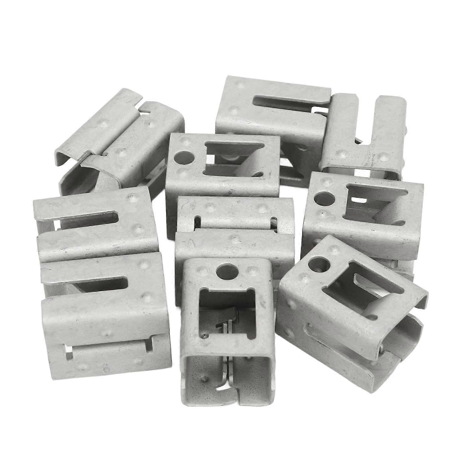 Solar Mounting Brackets Spring Steel Corrosion Resistant Tool PV Module Hardware 10 Pack