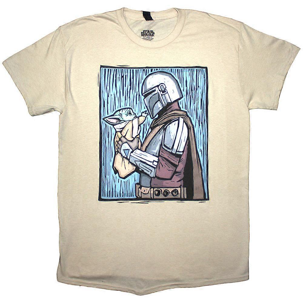 Star Wars The Mandalorian Holding Grogu T Shirt