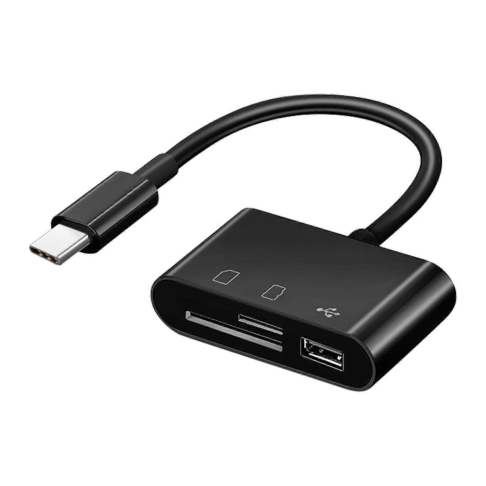 Type C Card Reader Type C Android Mobile Computer Multi Function Otg2.0 Sd/Tf U Disk