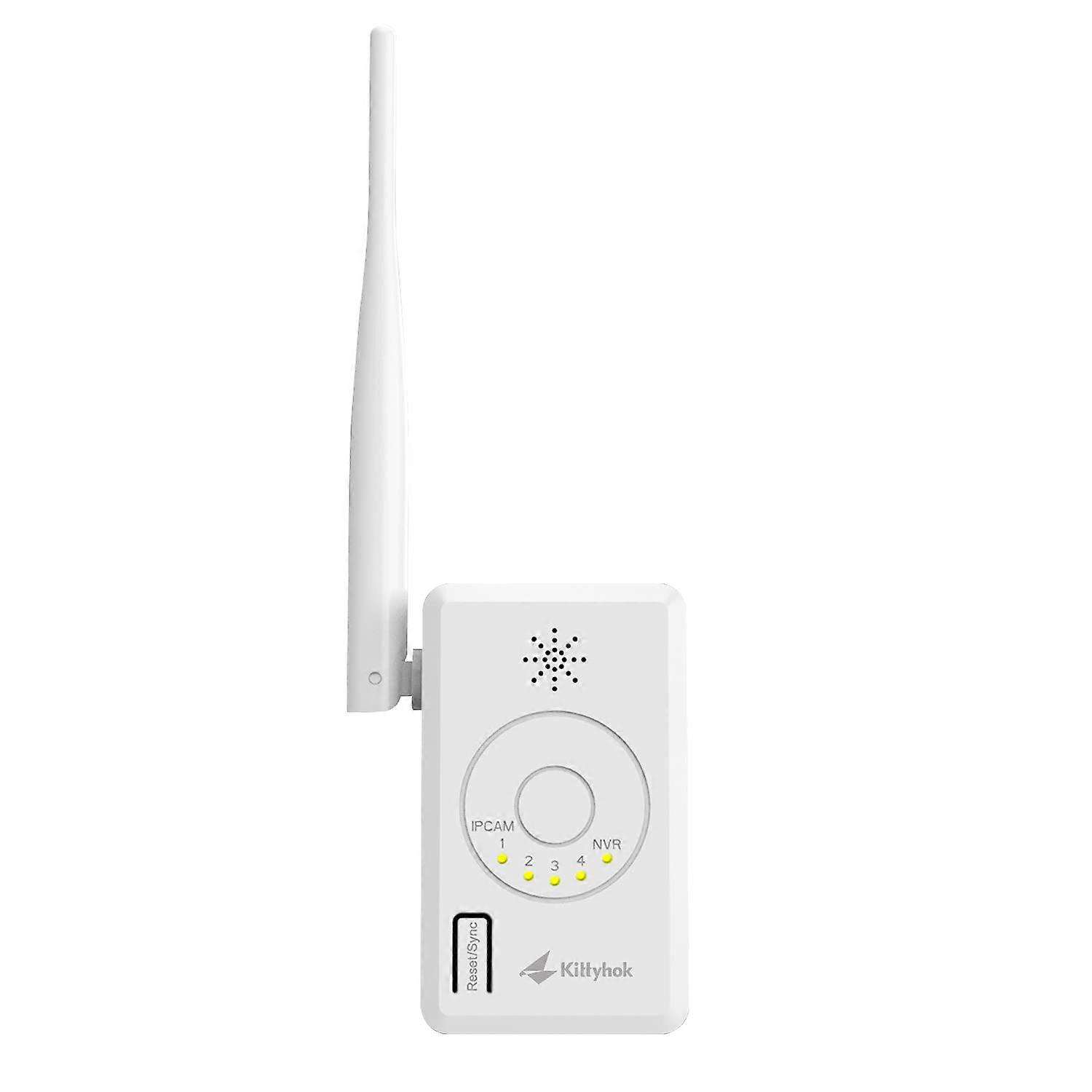 WiFi Security Camera Repeater with Extended Coverage and Stable Connection for Kittyhok Wireless System
