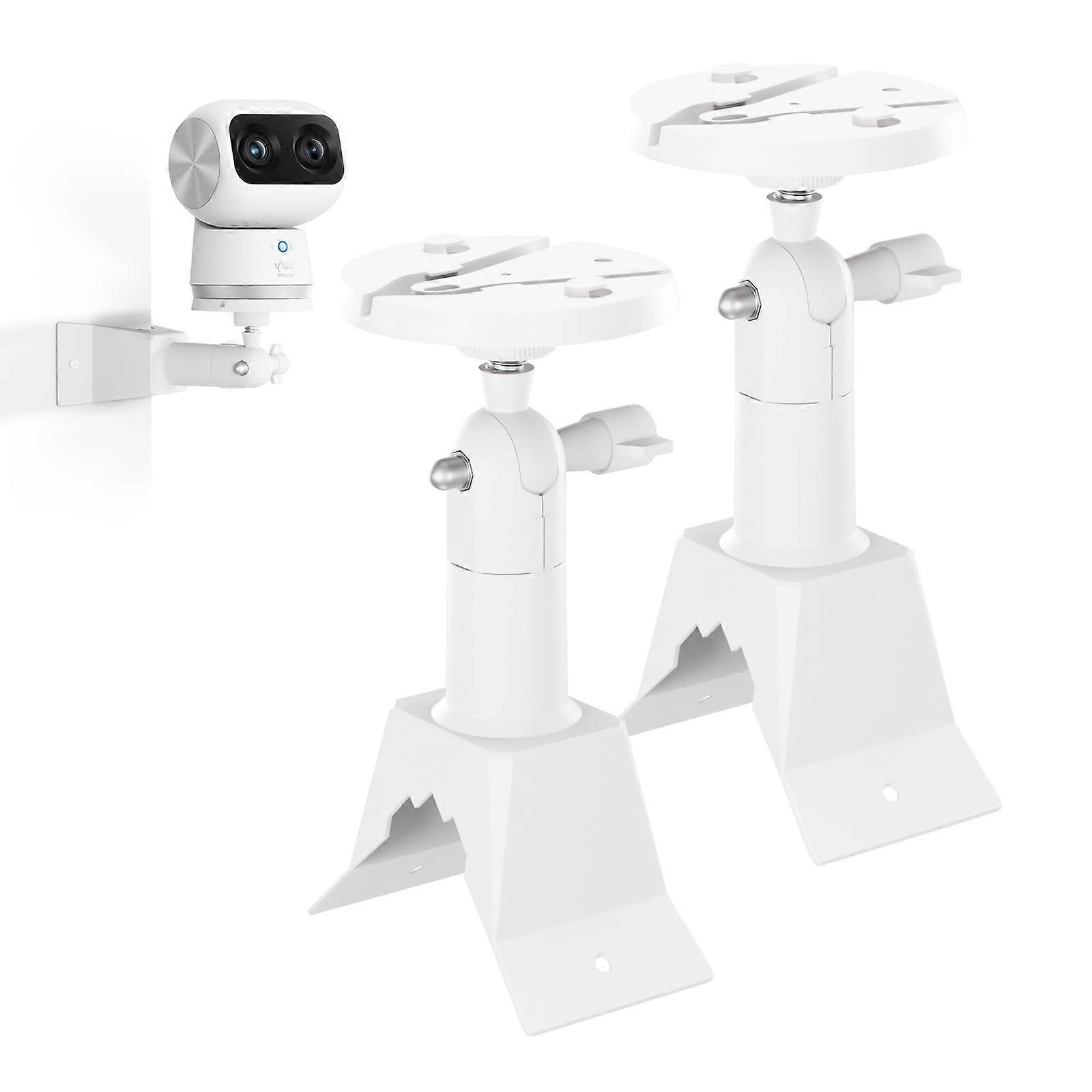 Mount Bracket for Eufy Security Indoor Cam S350, 360 Degree Adjustable Corner Wall Mount, 2 Pack