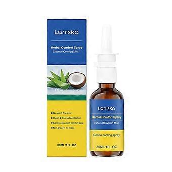 Erfrischendes Körperspray, leichtes Hautpflegespray für die tägliche Anwendung nach dem Sport, 30 ml