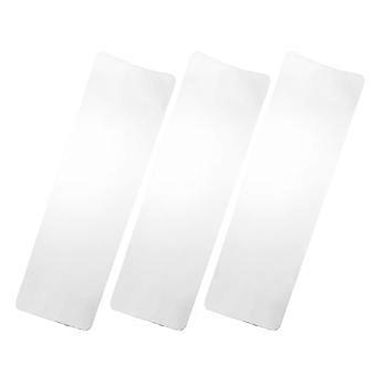 Planche à mèches pour coloration capillaire avec 3 palettes transparentes