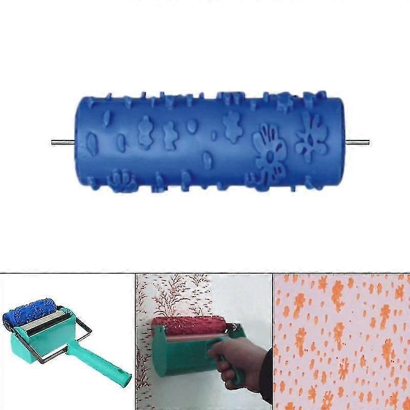 5" Embossed Paint Roller For Wall Texture-stencil Pattern