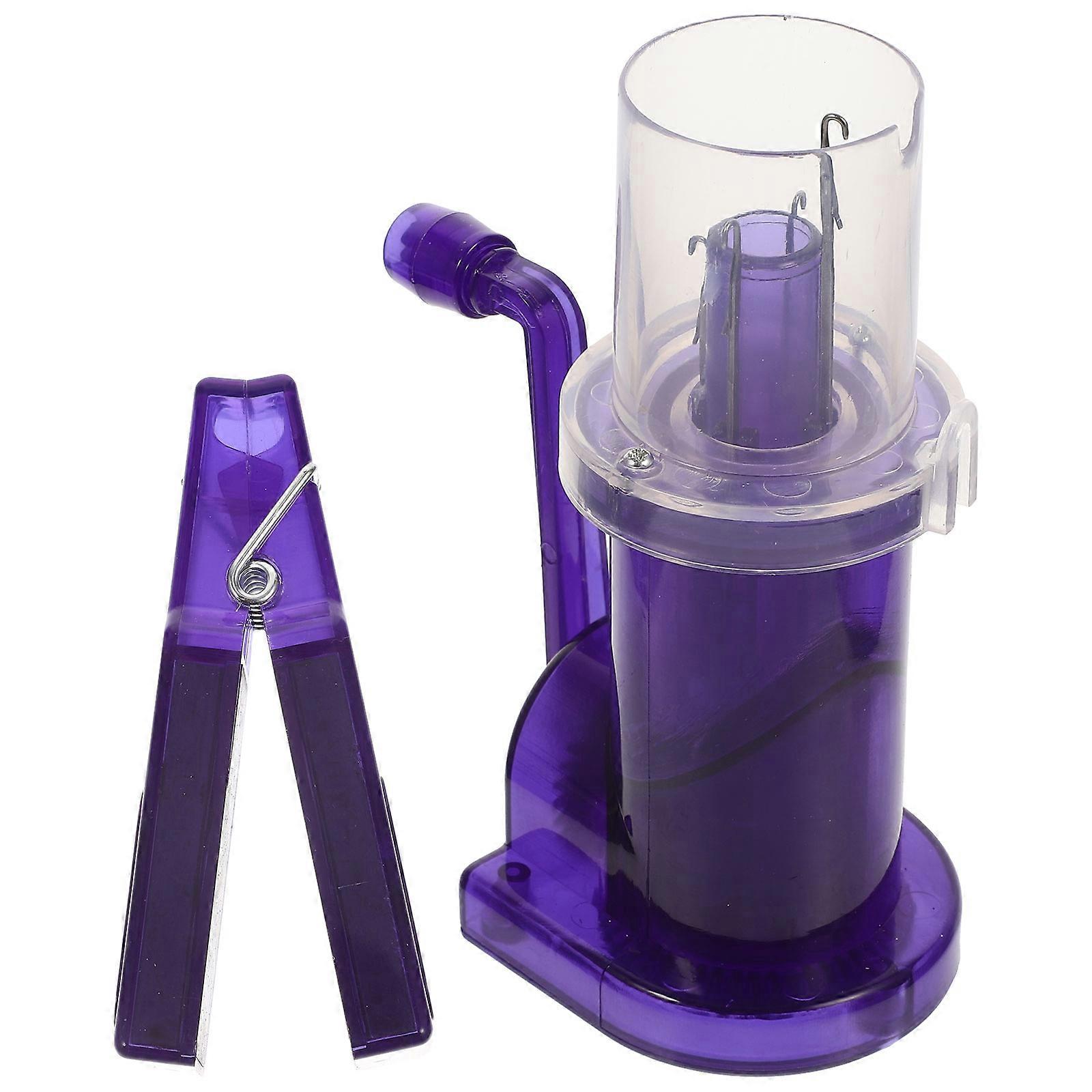 Rotating Knitting Machine Manual Winding Tool for DIY Use 1Set