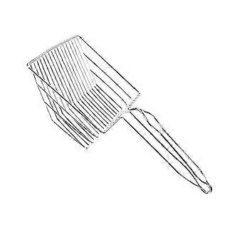 Portable Cat Litter Scooper Stainless Steel Tool for Efficient Cleaning