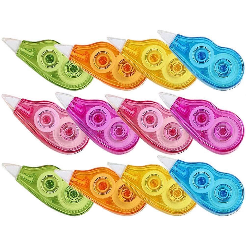 Correction Tape Portable Correcting Tape for Students 24Pcs Practical Use Set