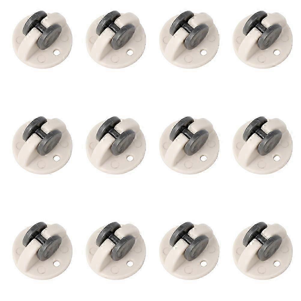 Storage Rack Caster Sticky Wheels for Portable Boxes 36Pcs