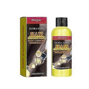 Hoegoa balsamo giallo brasiliano ripara i capelli secchi divisi capelli lisci idratanti lisci forti
