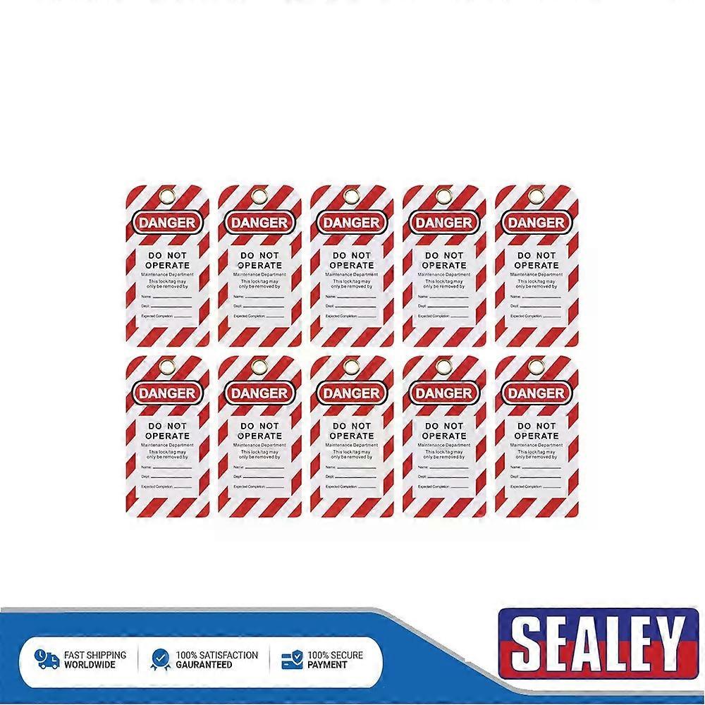Lockout Safety Tag 10pc EV17