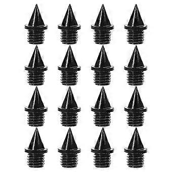 16 Pack Metal Track Spikes for Sprint Running, Anti-Slip Sole Nails, Lightweight Running Shoe Spikes