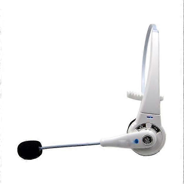 Foldable Headset With Flexible Noise-cancelling Microphone,white