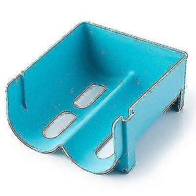 3pcs Plastic Wine Rack Stackable Wine Rack Refrigerator Stacked Refrigerator Storage Rack(blue)