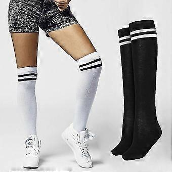 Urban classics Damen - College Oberschenkelstrümpfe Socken