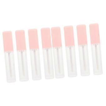 8pcs Refillable Lip Gloss Tubes with Wand, Clear Eco-Friendly Containers for DIY Travel Use