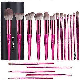 Conjunto de pinceles de maquillaje 18 piezas Premium Base sintética en polvo correctores ojo