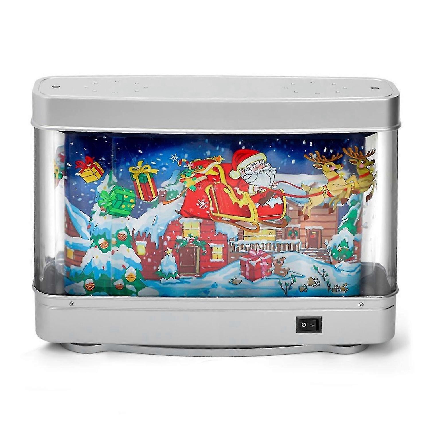 LED Fish Tank Night Light Aquarium Decor EU Plug