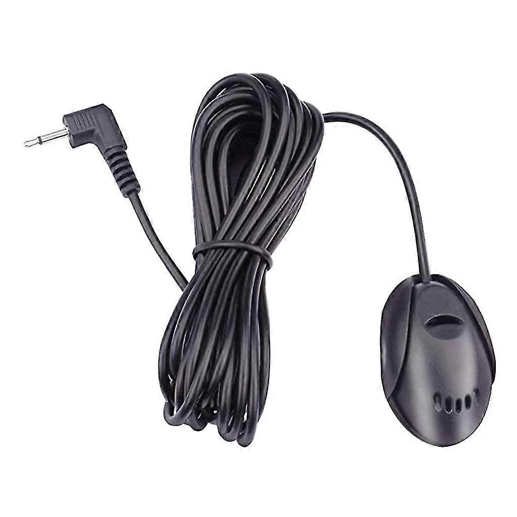 3.5mm Car External Microphone Bluetooth-compatible Mic for Dashboard Sun-Visor