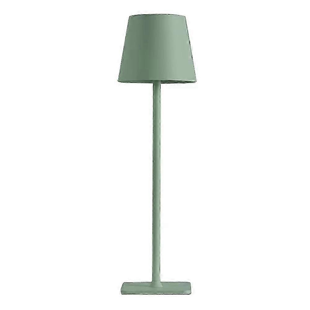 Cordless USB Rechargeable Table Lamp Green