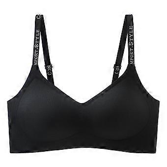 Women Wireless Push Up Gather For Small Chest Comfortable Breathable Bra