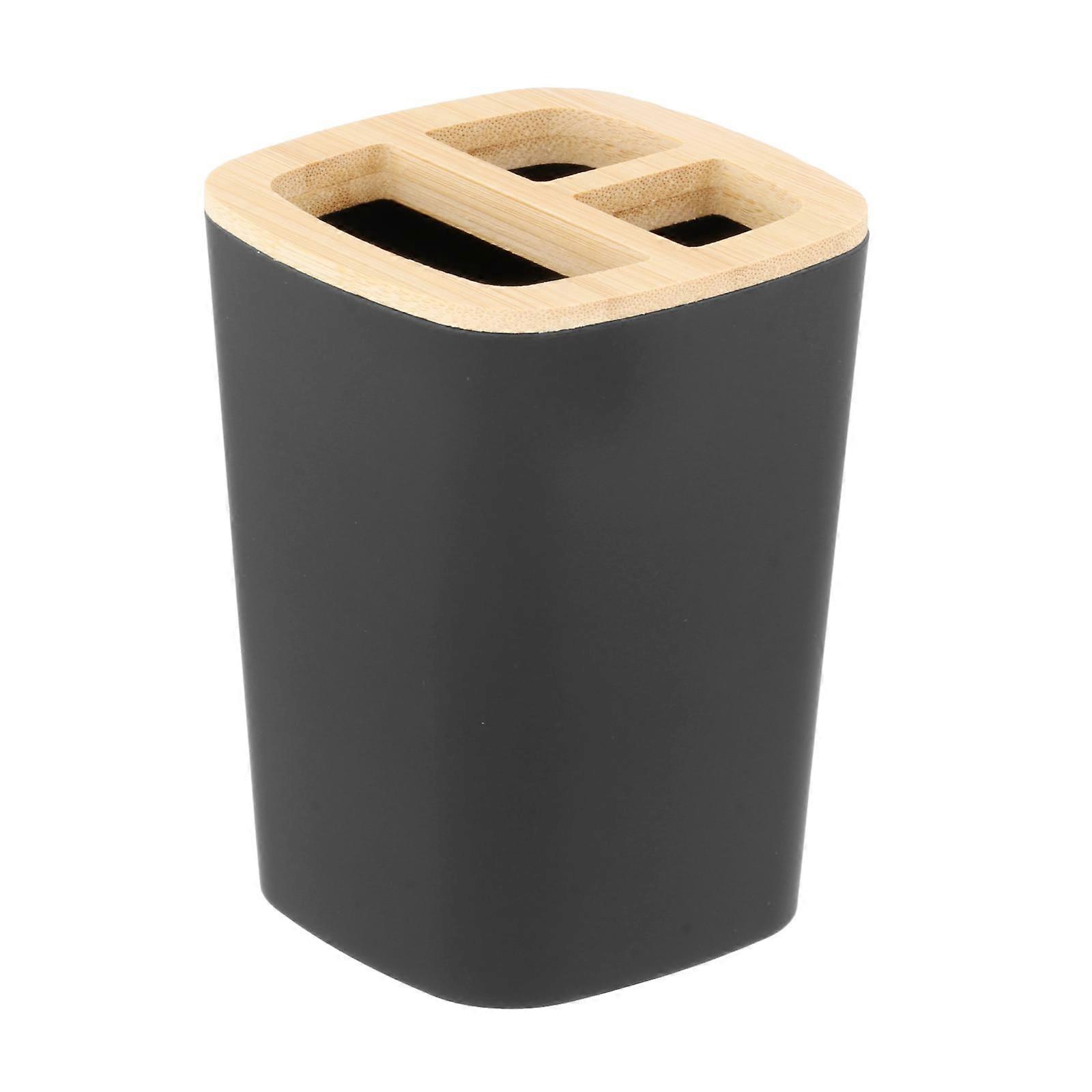 Toothbrush Holder for Bathroom Removable 3 Slots Toothpaste Caddy