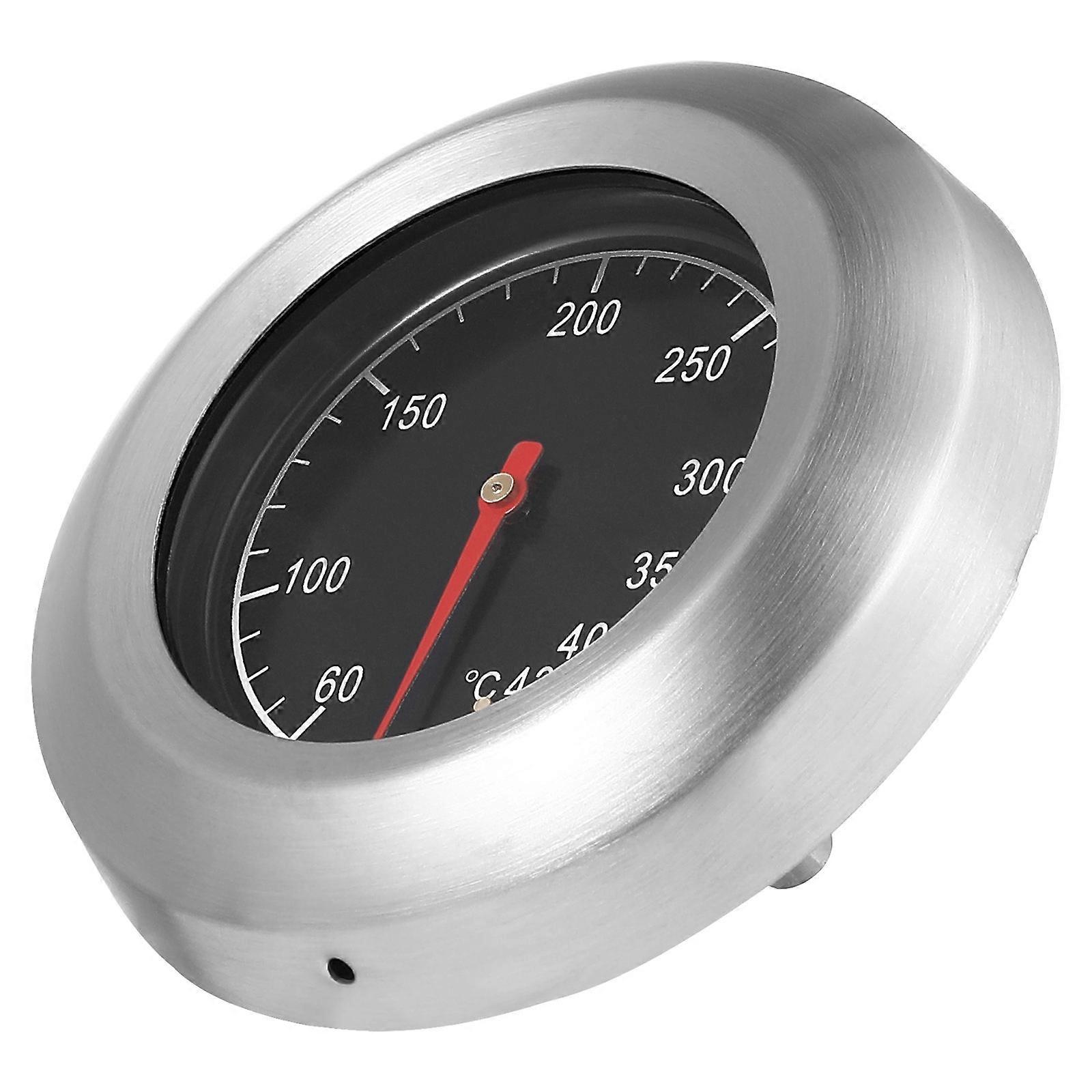 Large Dial Thermometer for Temperature Detect Bbq Temperature Gauge Silver