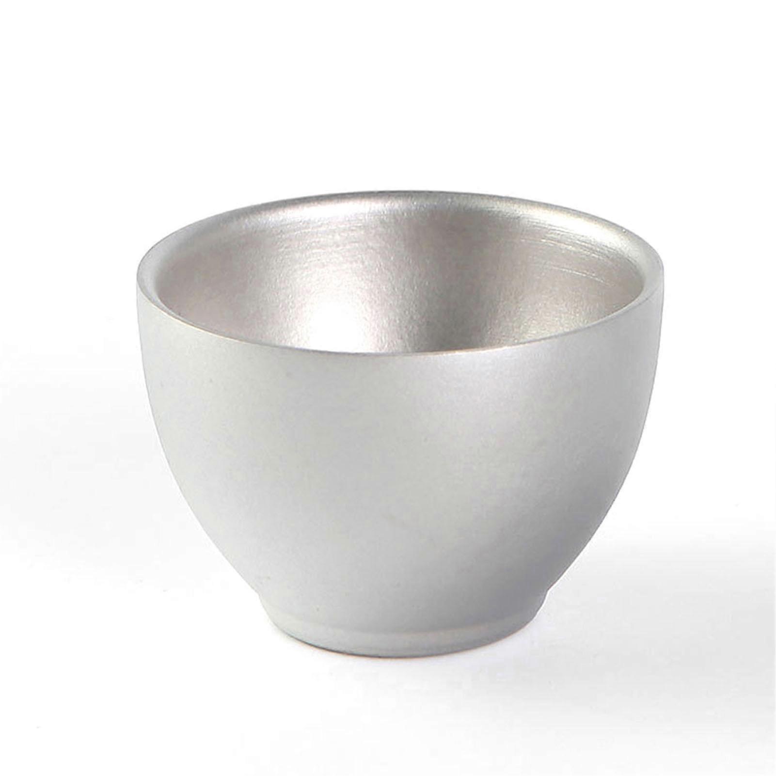 Pure Titanium Double-Layer Tea Cup