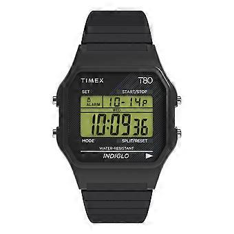Zegarek Timex T80 ze stali nierdzewnej z paskiem rozszerzającym TW2R67000