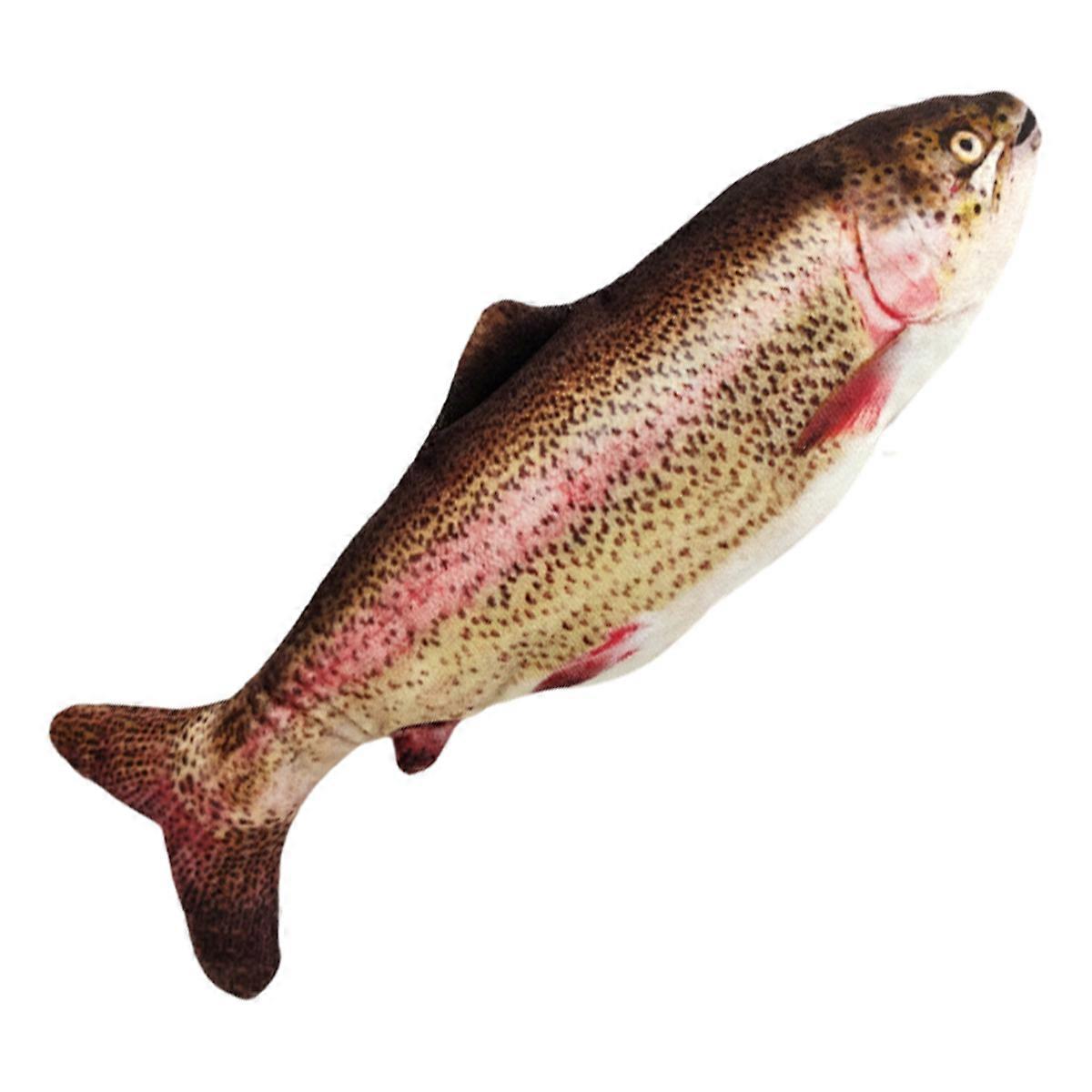 Interactive Motion-Sensing Wagging Fish Toy for Cats