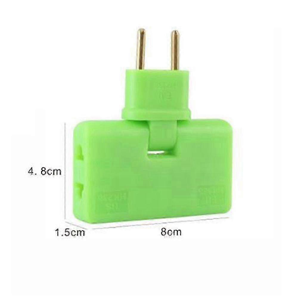 180 Degree Rotating EU Plug Adapter, Multi Socket Converter with Wireless Charging