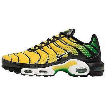 Nike Air Max Plus slijtvaste lage casual hardloopschoenen, unisex, geel/zwart IB7671-700