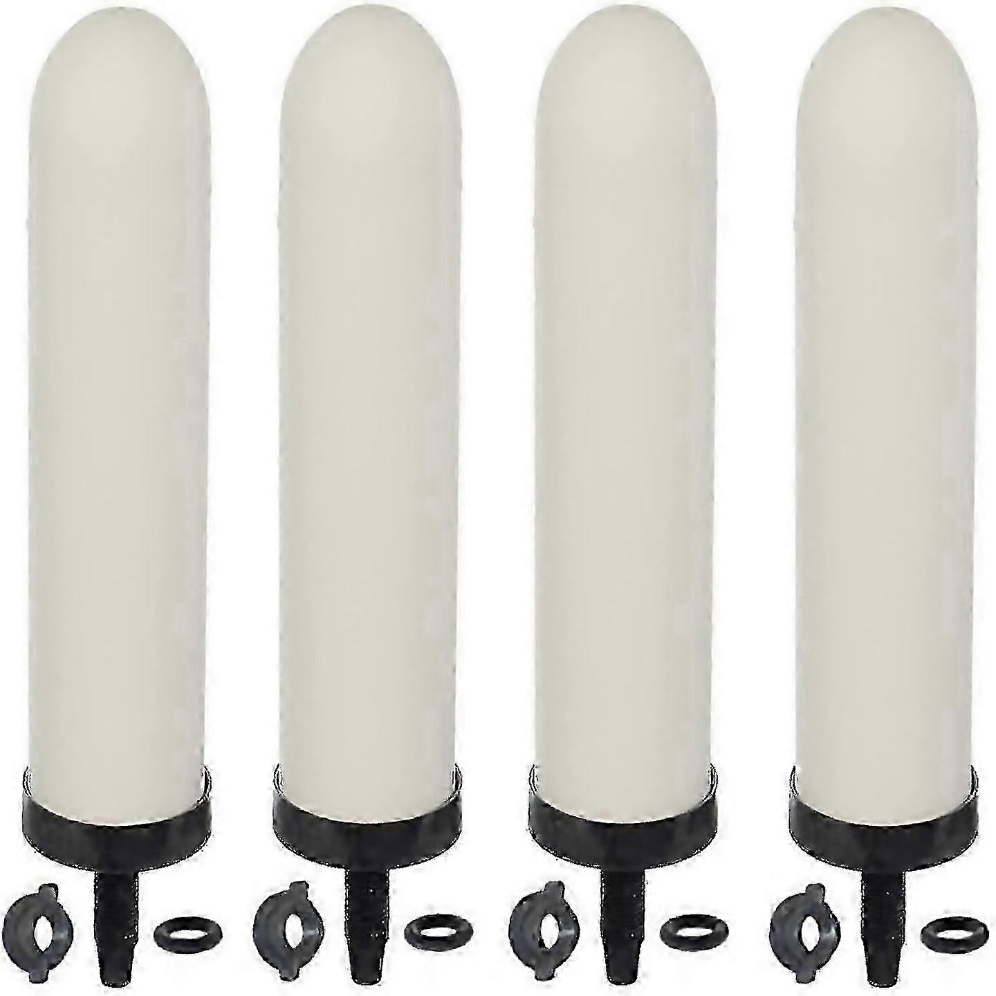 Water Filtration System Ceramic Filter 4 Pack Replacement