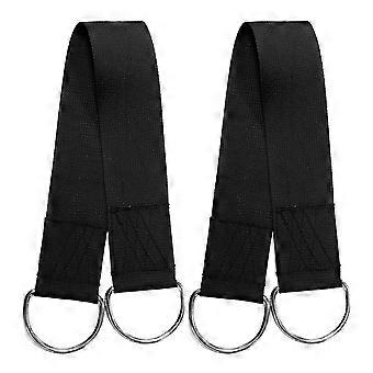 Outdoor Swing Connecting Straps Kids Swing Connecting Band for 2Pcs Black