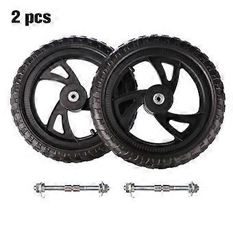 2-pack assembly balancing bike replacement roller skate wheel accessory solid EVA foam wheel airless bicycle wheel accessory pla