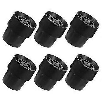 Trampoline Latex Leg Caps, Anti-Slip Replacement Covers for Stability, 6Pcs, Easy Install for Indoor Outdoor Use