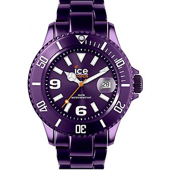 Ice-alu Quartz Analog Unisex Watch with AL Stainless Steel Bracelet. Dp. U.A.12