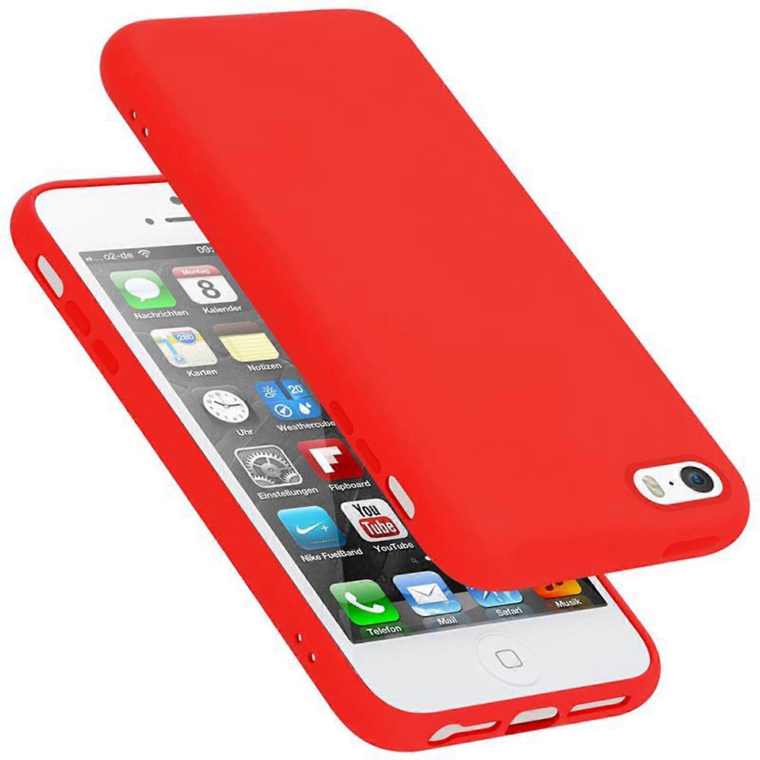 Case compatible with iPhone 5 / 5S / SE 2016 TPU protective case - Liquid Design