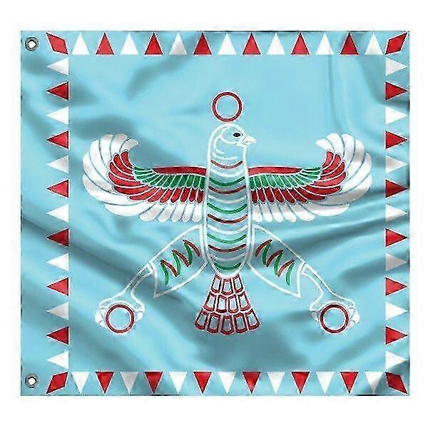 Achaemenid Falcon Standard Flag Square