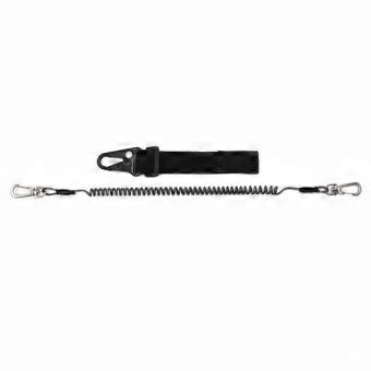 Retractable Rod Leash Adjustable Coiled Fishing Lanyard Versatile Paddle Tether
