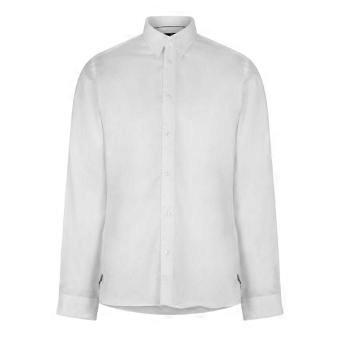 Ted Baker Mens Holmess Slim Long-Sleeved Shirt