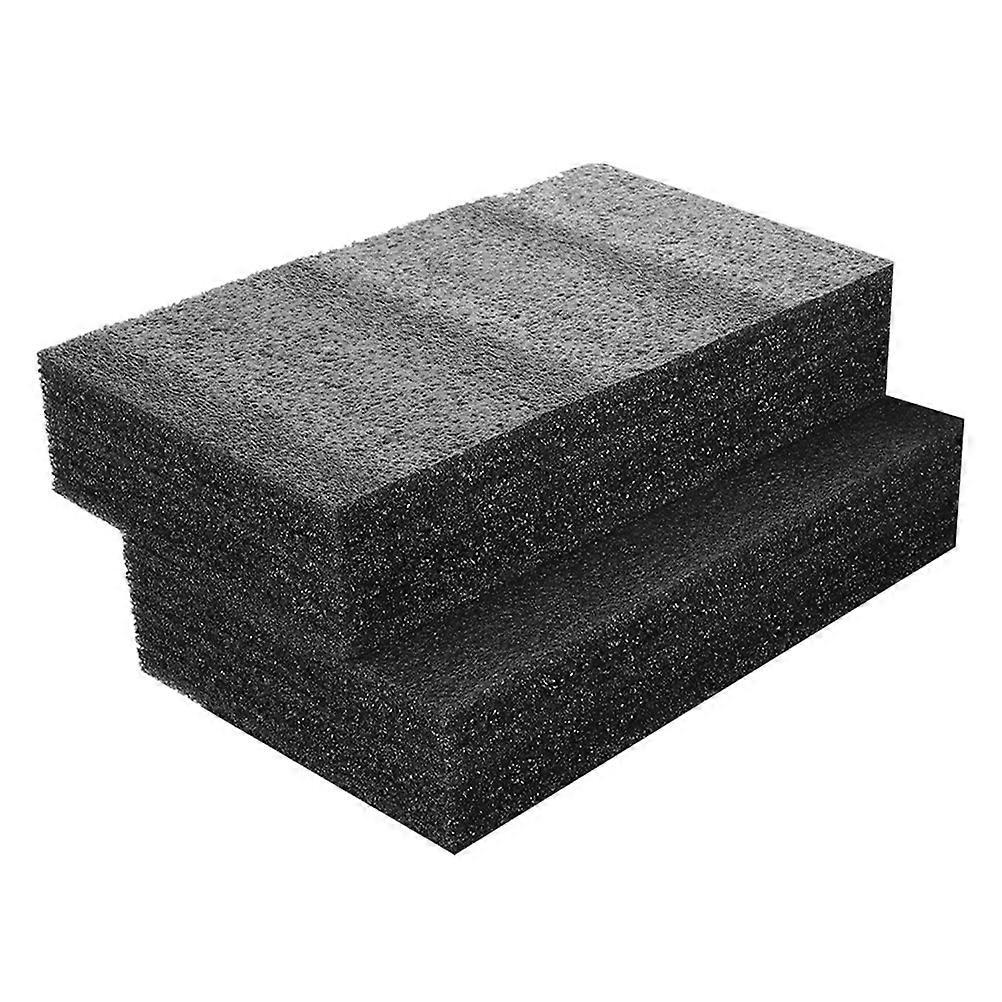 2Pcs Black EPE Tool Box Inserts