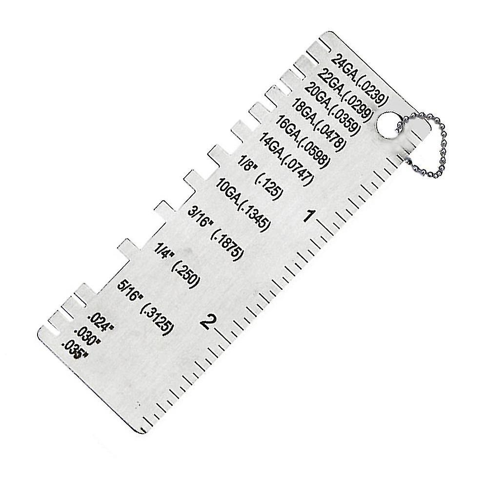 Wire Thickness Measuring Tool Wire/sheet Me Measurement Plate