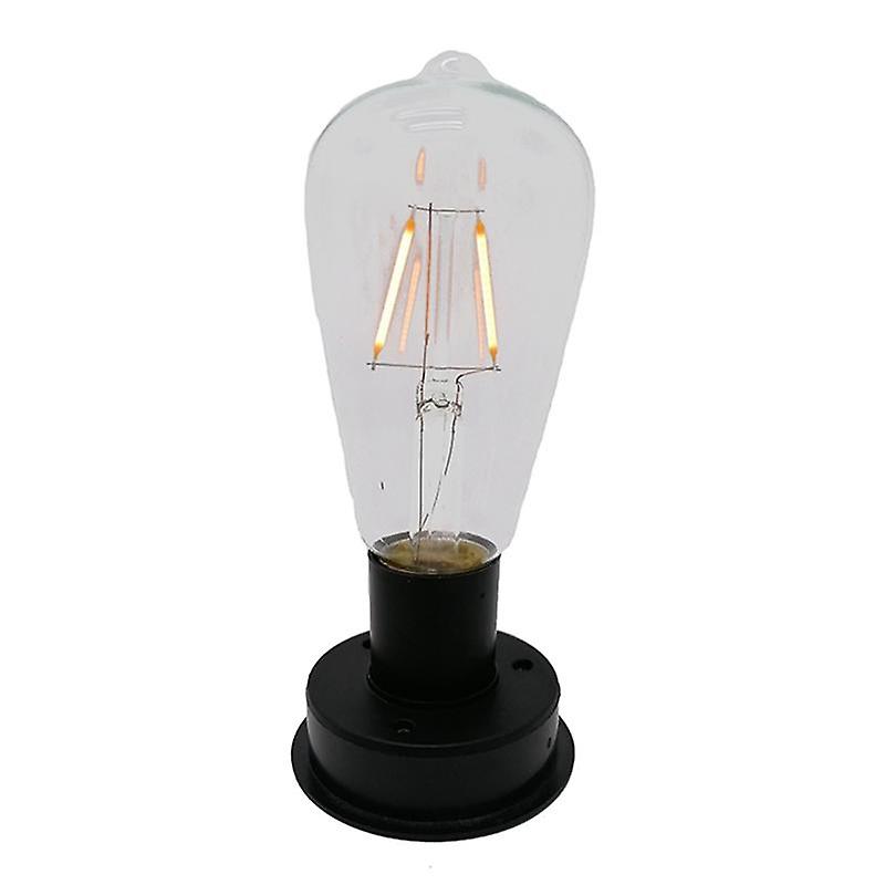1Pc Solar LED Tungsten Filament Bulb Lamp 2800K Automatic Light Sensors Fence Night Lights for Gard