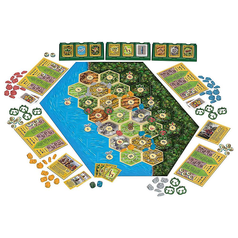 Catan Histories Rise of the Inkas Strategic Board Game with Unique Game Rules